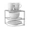 Kitchen Details Gray Corner Shelf Organizer